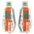 Elitech LogEt 1 TH реєстратор температури та вологості, -30 до +70 °C, Single-Use, PDF, USB, LCD