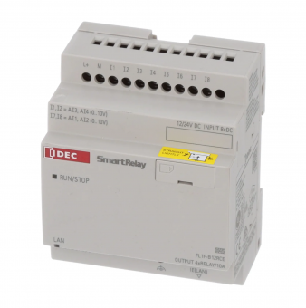 IDEC FL1F-B12RCE програмоване реле, 12 I/O, 4 реле, 12/24V DC