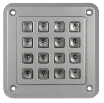 Storm Interface 1K16T10 клавіатура, 16 key, Telephone format, Vandal resistant, IP65