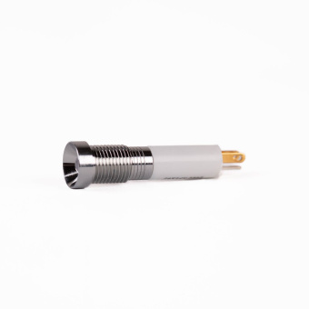 Apem Q8R1CZZRYG24AE світлодіодний індикатор, Ø8mm, 24VAC/VDC, Red, Yellow, Green, IP67
