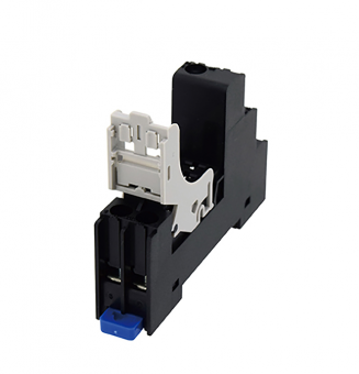 IDEC SJ1S-07LW клемна колодка, Single pole, screw terminal, din-rail socket, finger safe