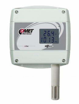 Comet T7610 датчик температури, вологості та атмосферного тиску, Web, Ethernet, -20 to +60 °C, 100 % RH, 600 to 1100 hPa, PoE