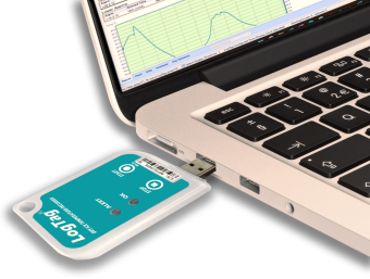 LogTag SRIL-16U реєстратор температури, -85 до +40 °C, Single-Use, USB, IP65