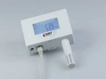 Comet TA7610 Компактний датчик температури, вологості та атмосферного тиску з Ethernet-виходом і підтримкою PoE