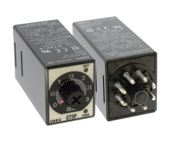 Idec GT5P-N10MA200 реле часу, 200-240V AC, 10s - 10m, ON Delay, SPDT