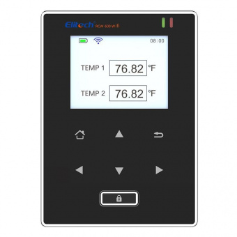 Elitech RCW-600 WiFi двоканальний реєстратор температури, -40 до +80 °C, Multi-Use, Wi-Fi, LCD, IP64