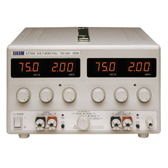 Aim-TTi EX752M лабораторний блок живлення dual output, 2 x (0-75V, 0-2A) 300W