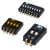 Apem серія DIP перемикачів IKC SERIES, -25 °C to +70 °C, 100 mA 24 VDC, 2 to 10 Way, 1,27 mm pitch, tape seal, surface mount