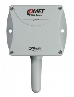 Comet P8610 датчик температури, Ethernet, 1ch, -20 to +60 °C, PoE