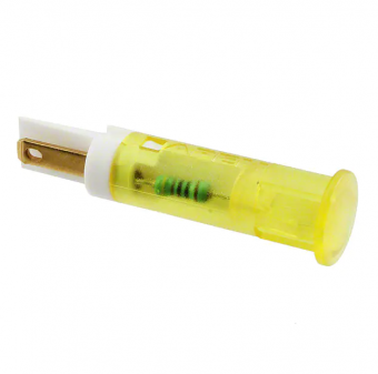 Apem QS61XXY02 світлодіодний індикатор, Ø6 mm, 2 VDC, Yellow