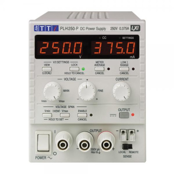 Aim-TTi PLH250-P(G) лабораторний блок живлення 0-250V, 0-0.375A, single output, 94W, USB, RS232, LAN, GPIB, Analog ISOL