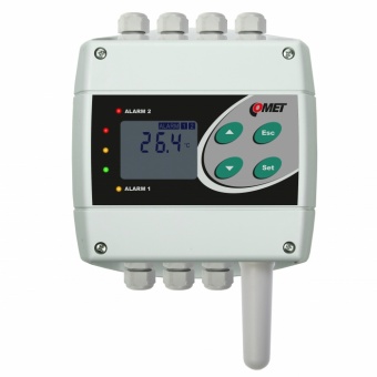 Comet H0430 регулятор температури з реле та RS485 виходами, 1ch, -30 to +80° C, 2 relay output, 3 binary input, LCD
