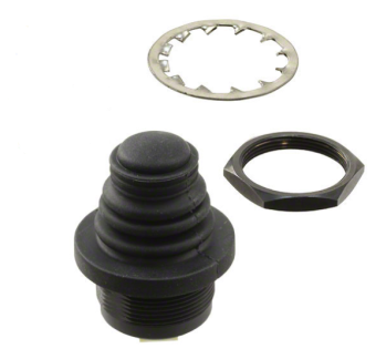 Apem HS6T24SA двоосьовий джойстик, 4- way operation, pushbutton, SPST, IP67