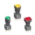 Apem серія промислових перемикачів та індикаторів A01 Series, 1- 4 pole, 6 A 250 VAC, 12 VDC, Illuminated, Latching and Momentary, IP65