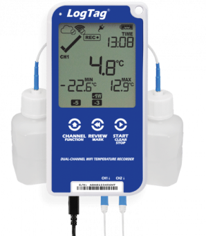 LogTag UTRED30-WiFi багатоканальний реєстратор температури, -40 до +99 °C, USB, WiFi, LCD, IP61