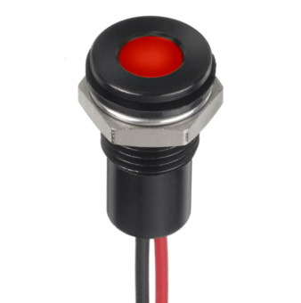 Apem Q8F5BZZRYG02E світлодіодний індикатор, Ø8mm, 1.8 - 3.3 VDC, Red/Yellow/Green, IP67