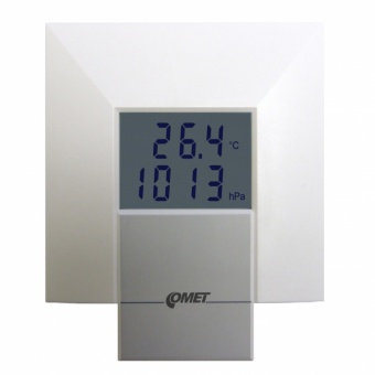 Comet T7318 датчик температури, вологості та атмосферного тиску 1ch, -10 to +50 °C, 5 to 95% RH, 600 to 1100 hPa, RS232, LCD