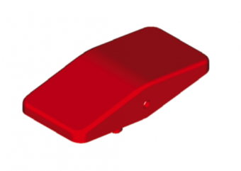 Apem KG472A2XXA21XX клавішний перемикач, DPDT, MOM-OFF-MOM, 10 A 12 VDC/8 A 24 VDC, black actuator, IP65