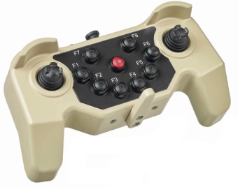 Apem джойстик HCWTN4, 11 buttons, Tan, J1939 CAN, MiL-STD-810G, IP67