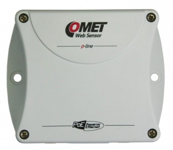 Comet P8641 датчик температури та вологості, Ethernet, 4ch, -55 to +105 °C, PoE