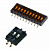 Apem серія DIP перемикачів IKH SERIES,  -20 °C to +70 °C, 100 mA 50 VDC, 2 to 10 Way, 1,27 mm pitch, tape seal, surface mount