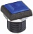 Apem IRC3S412 кнопка, Ø 16 mm, Momentary (NO), blue actuator, 200 mA 48 VDC, IP67