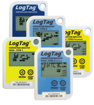 LogTag TIC20 індикатори температури, -30 до +60 °C, Single-Use, LCD, IP64