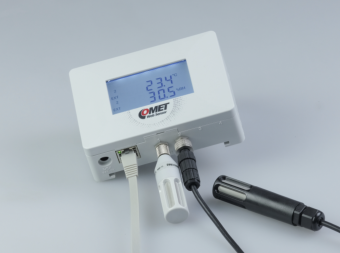 Comet TA3621 Ethernet-датчик на 2 цифрових сенсори (T+RH / CO2)
