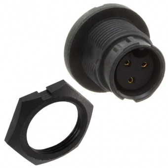 Switchcraft EN3P3FPX роз'єм, Receptacle, 3 Female Pins, 250V, 7,5A, IP66/IP68