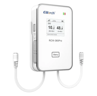 Elitech RCW-360Pro-TDE реєстратор температури, 2ch, -40 до +80 °C, Multi-Use, 4G+Wi-Fi, TFT, IP65