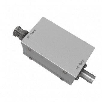 JFW 57ZTT-AA согласующий трансформатор, 50 Ohm / 75 Ohm, 800 MHz - 2200 MHz, 0.5 dB