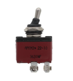 Apem 3631NF тумблер, SP, ON-OFF, 12A, 28VDC, IP67