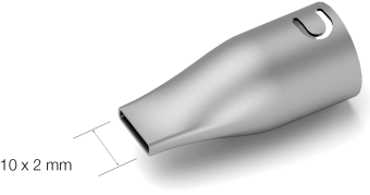 JBC JN7637 плоска насадка 10 x 2 мм для JTT