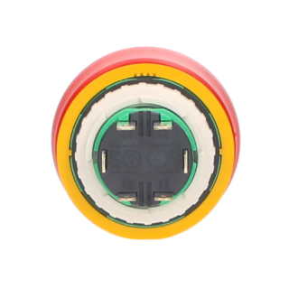 IDEC XA1E-BV3SG02TRH кнопка аварійного відключення, Ø16, 2NC, Short Body, Ø30 Bright-Red Button, Solder/Tab Terminals