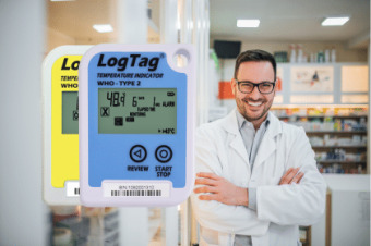 LogTag TIC20 індикатори температури, -30 до +60 °C, Single-Use, LCD, IP64
