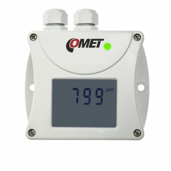 Comet T5340 датчик рівня CO2, 1ch, 0 to 2000 ppm, RS232, LCD