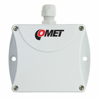 Comet P0132 датчик температури канального монтажу, 1ch, 0 to +150 °C, 4-20 mA, Duct mount, IP65 
