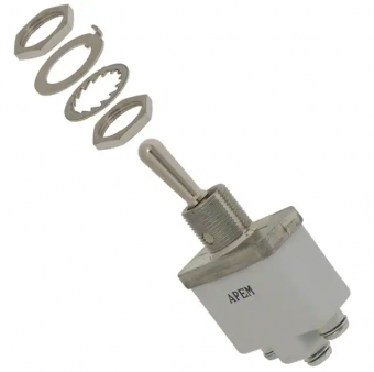 Apem 3537-001N000 тумблер, 1 pole, MOM-OFF-MOM, 15 A 28 VDC, IP67, IP69K, CECC 96000 
