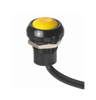 Apem ICP3FAD2101 кнопка, Ø 12 mm, Momentary (NO), 5 A 28 VDC / 0,5 A 48 VAC, IP67