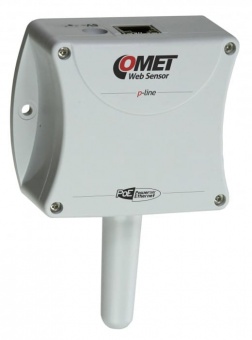 Comet P8610 датчик температури, Ethernet, 1ch, -20 to +60 °C, PoE