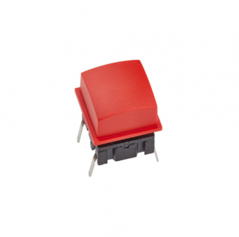 MEC 1T серія ковпачків для PCB кнопок, 10.6 x 10.6 mm, IP65