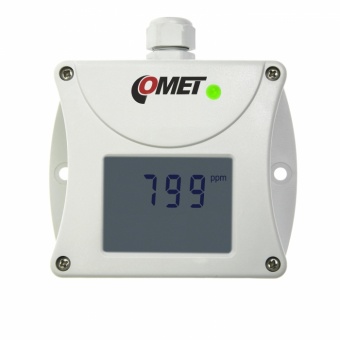 Comet T5240 датчик рівня CO2, 1ch, 0 to 2000 ppm, 0-10 V, LCD
