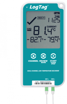 LogTag UTREL30-16 багатоканальний реєстратор температури, -90 до +40 °C, USB, LCD, IP61