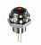 Apem IZNR1Z48N кнопка, Ø 16 mm, Latching (OFF-ON), bright chrome actuator, 100 mA 48 VDC, IP67