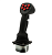Apem XDGTT2MNNCYYGAN джойстик, 2 axes, Hall Effect, Operator Presence Paddle, Index trigger, SAE CAN bus J1939-71, 6 pushbuttons, IP67