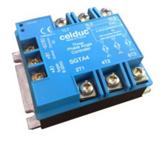 Celduc SGTA4650 трехфазный пропорциональный регулятор, 50A, 280-510VAC, 0-10VDC