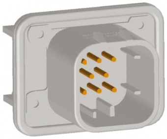 TE Connectivity 1-776280-2 автомобільний роз'єм, Plug, 3 Row, 8 Way, PCB