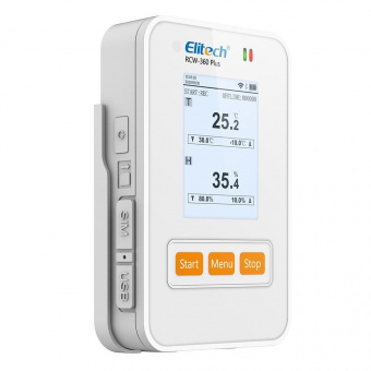 Elitech RCW-360PW-TH реєстратор температури та вологості, -20 до +60 °C, Multi-Use, Wi-Fi, TFT, IP64