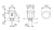 Apem IXP5S12M кнопка, Ø 12 mm, Momentary (NC/NO), harsh environments, black actuator, 2 A 28 VDC, IP69K