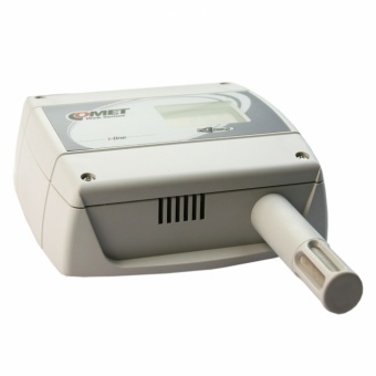 Comet T6640 датчик температури, вологості та рівня CO2 з Web інтерфейсом 1ch, Ethernet, -30 to +80 °C, 5 to 95 % RH, 0 to 2 000 ppm, LCD, PoE